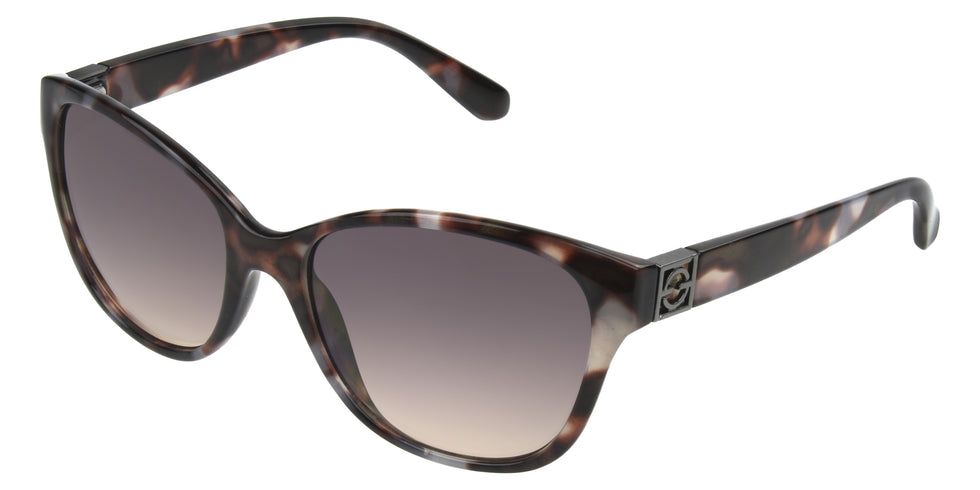 Foster Grant Ladies Greer Sunglasses - Tortoise / Smoke Gradient