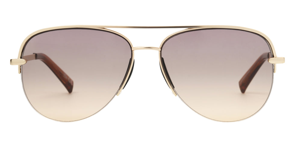 Foster Grant Ladies Aviator Sunglases 20 - Gold / Smoke Gradient