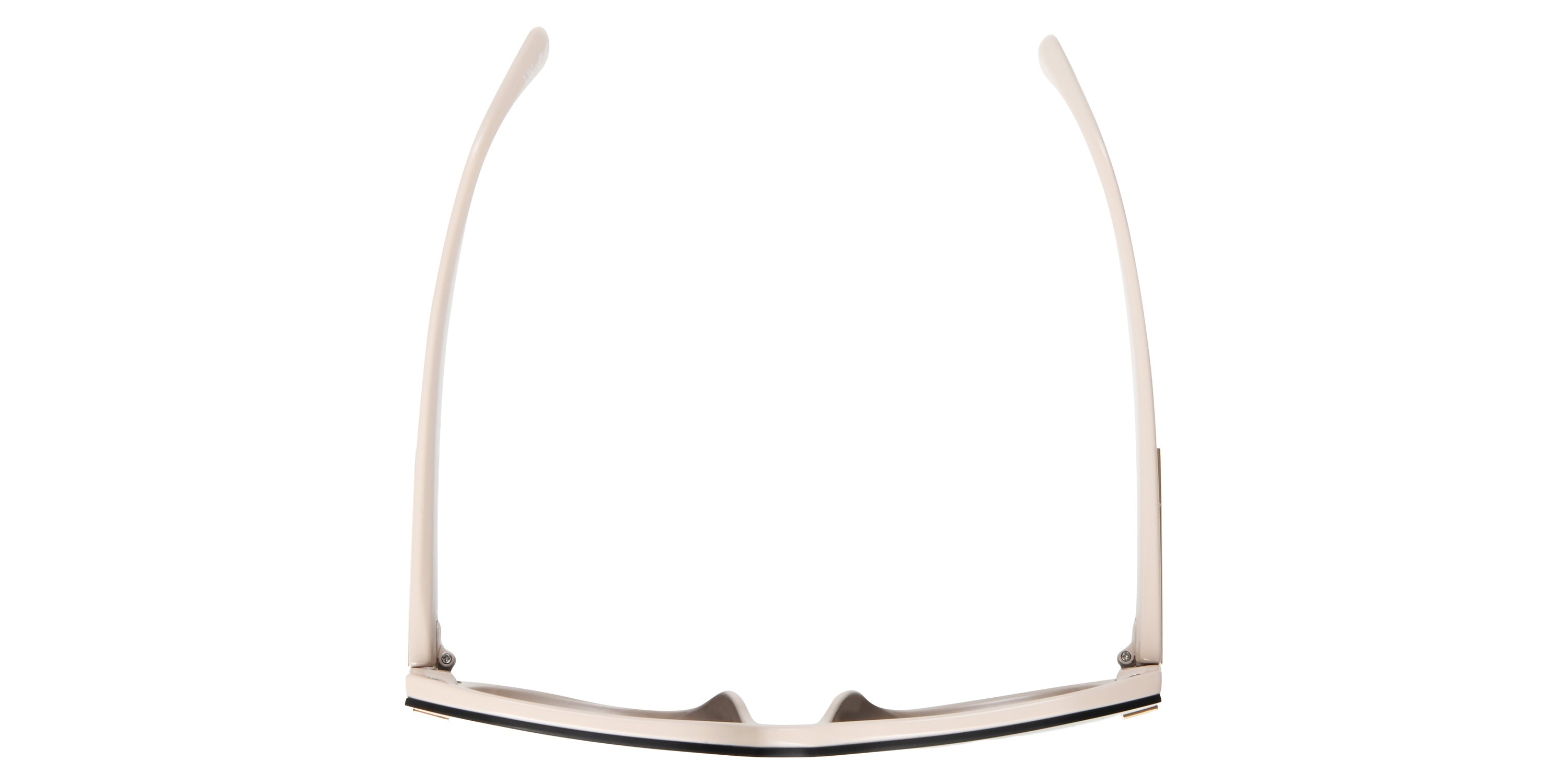 Foster Grant Trend Shield Sunglasses 41 - Black/White / Smoke