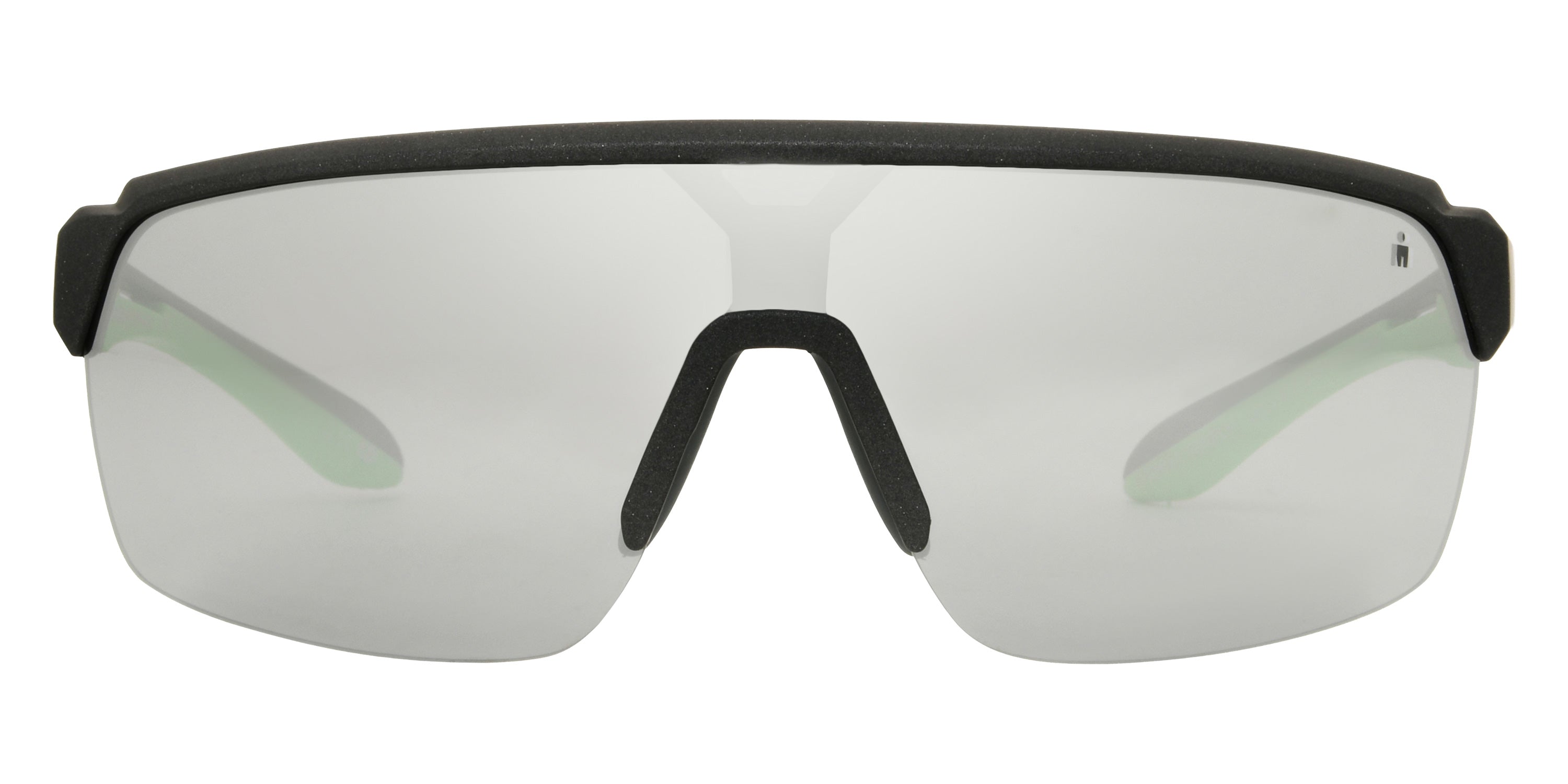 Foster Grant IRONMAN® Rover Shield Mirrored Sunglasses - White / Orange Flash