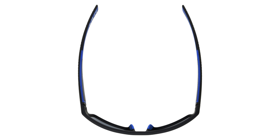 Foster Grant IRONMAN® Polarized Sunglasses - Black / Blue Mirrored Polarized