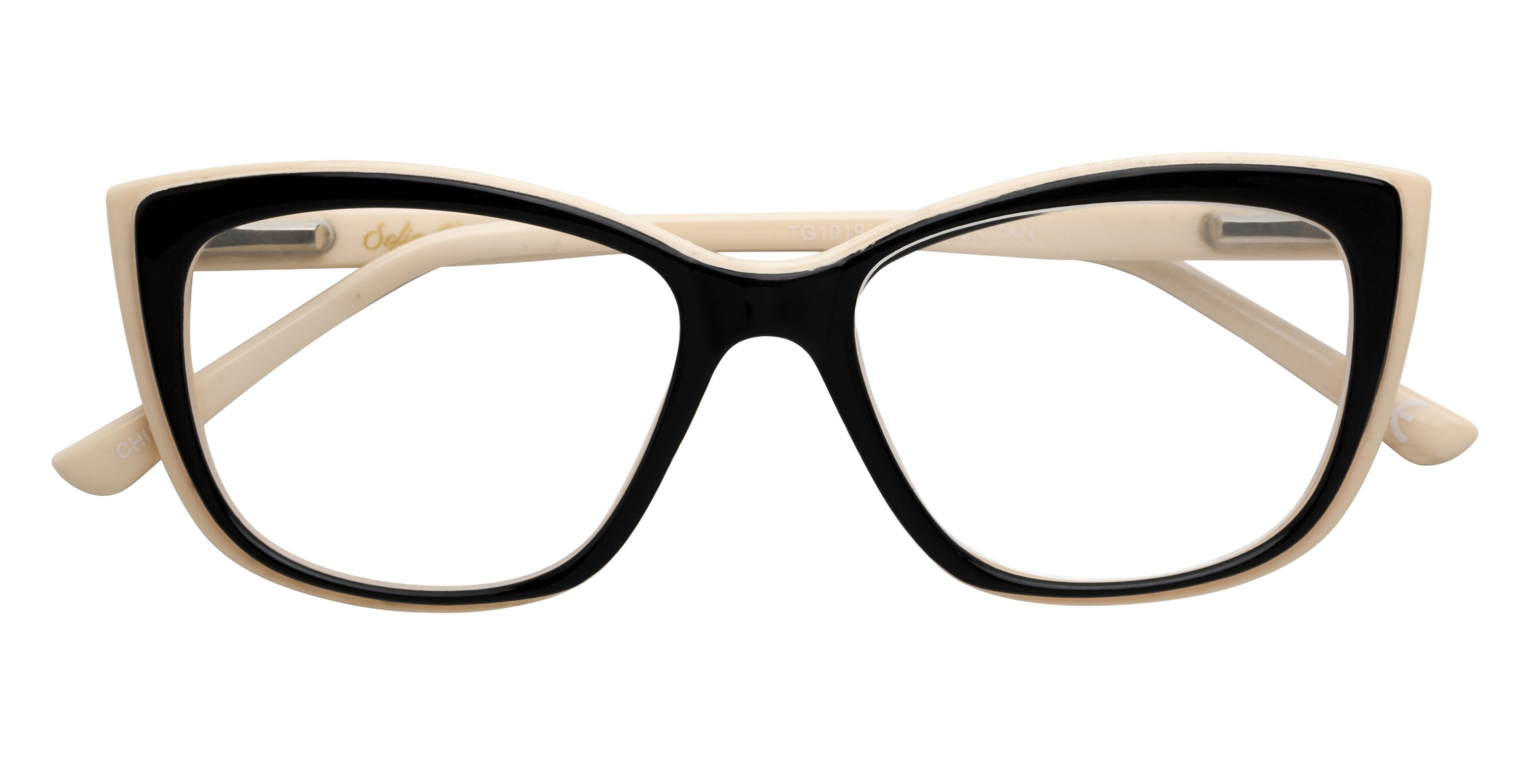 Foster Grant x Sofia Vergara® - Gloria Women's Reading Glasses - Black/Tan