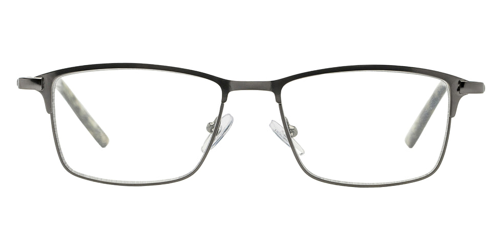 Foster Grant Pop of Power® Austin Bifocal-style Reading Glasses - Gun