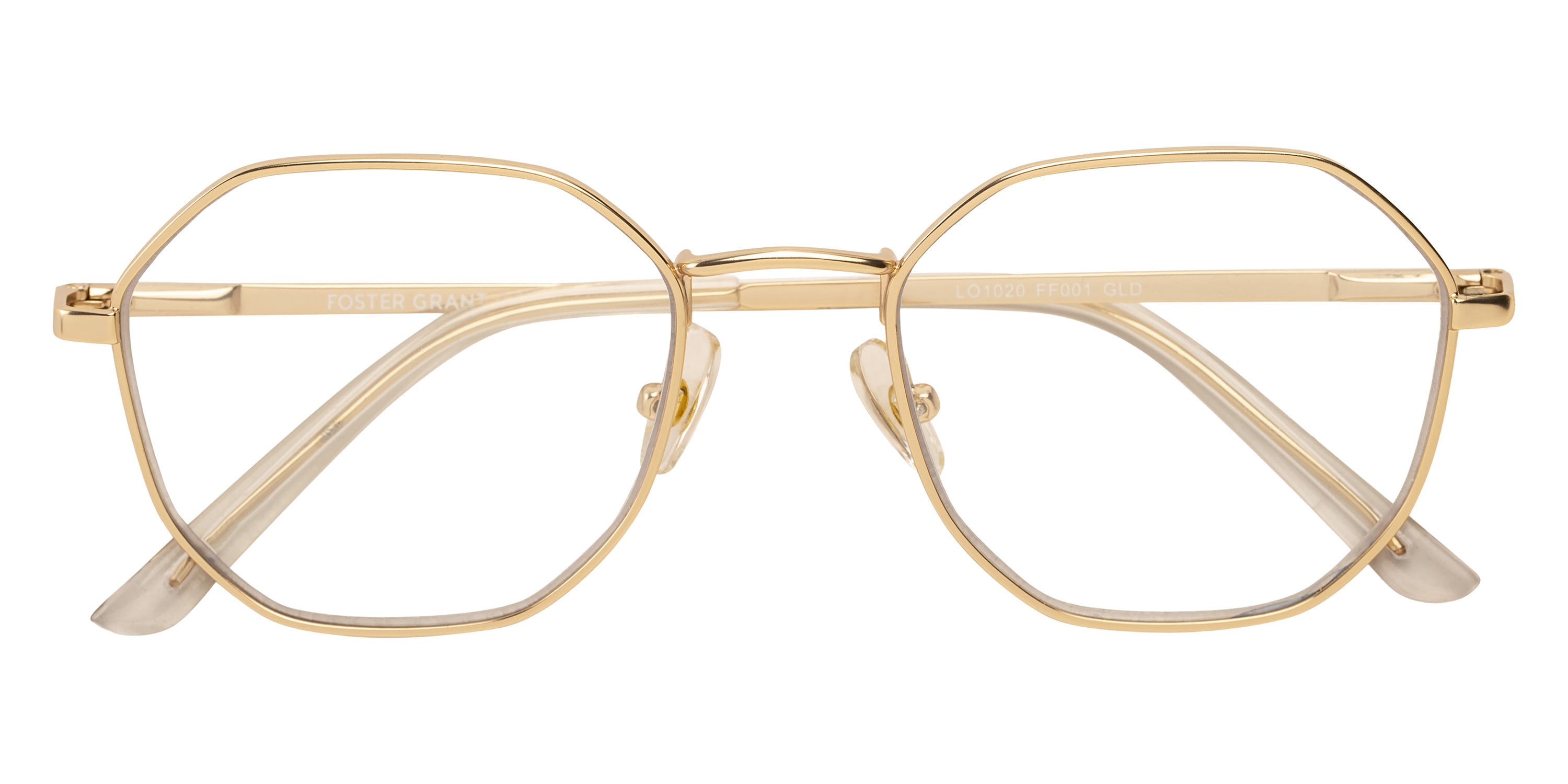Foster Grant Styles for Y.O.U.® Cerritos Reading Glasses - Gold
