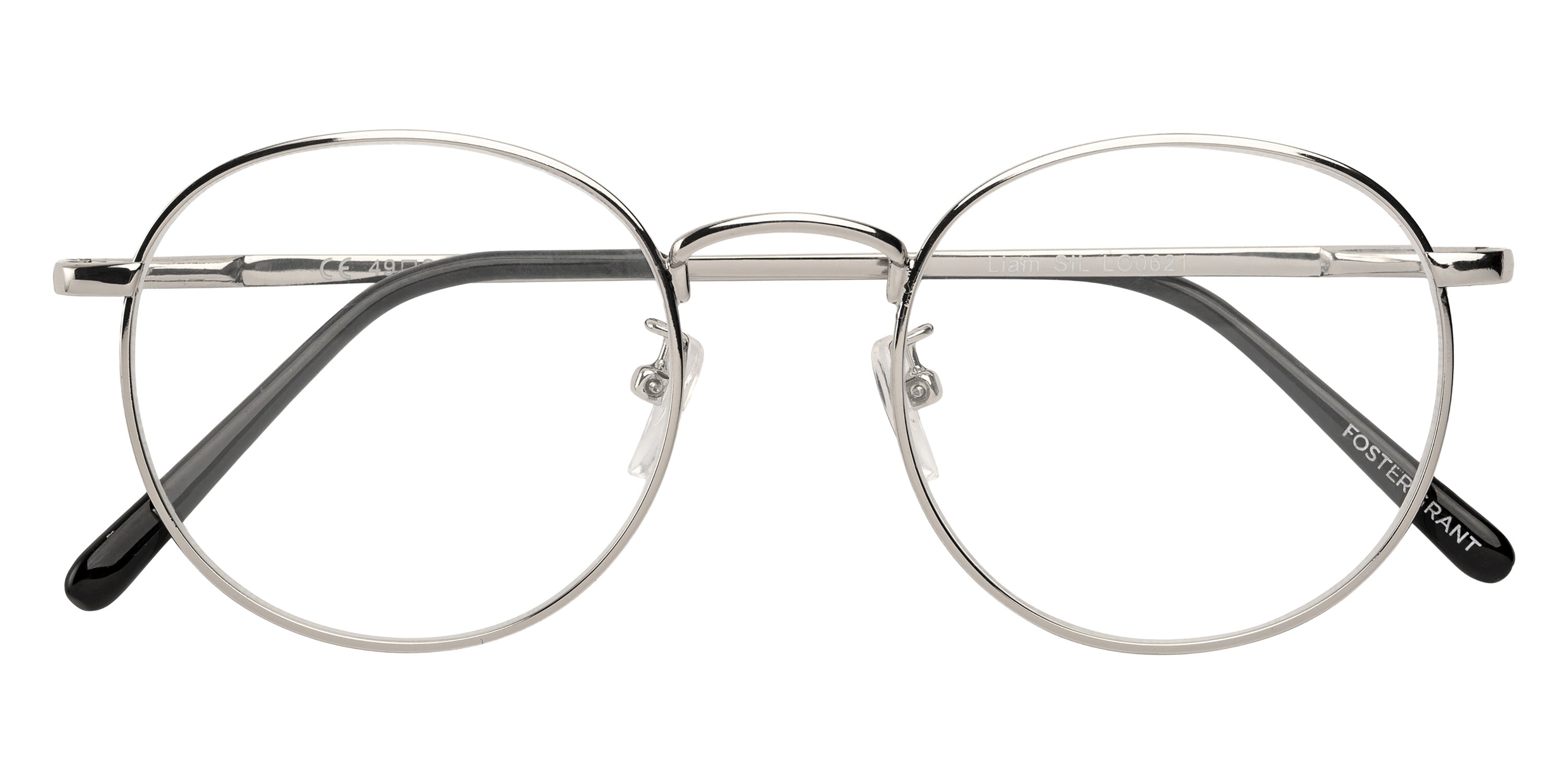 Foster Grant Styles for Y.O.U.® Rowland Reading Glasses - Silver