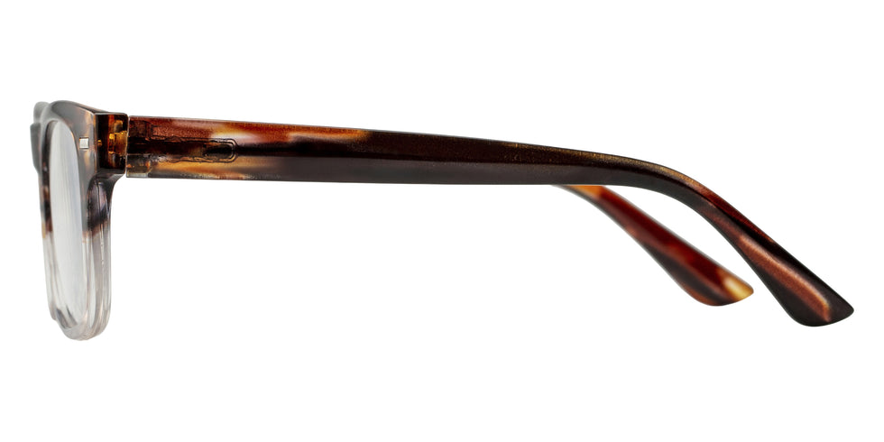Foster Grant Styles for Y.O.U.® Bayview Reading Glasses - Brown/Clear