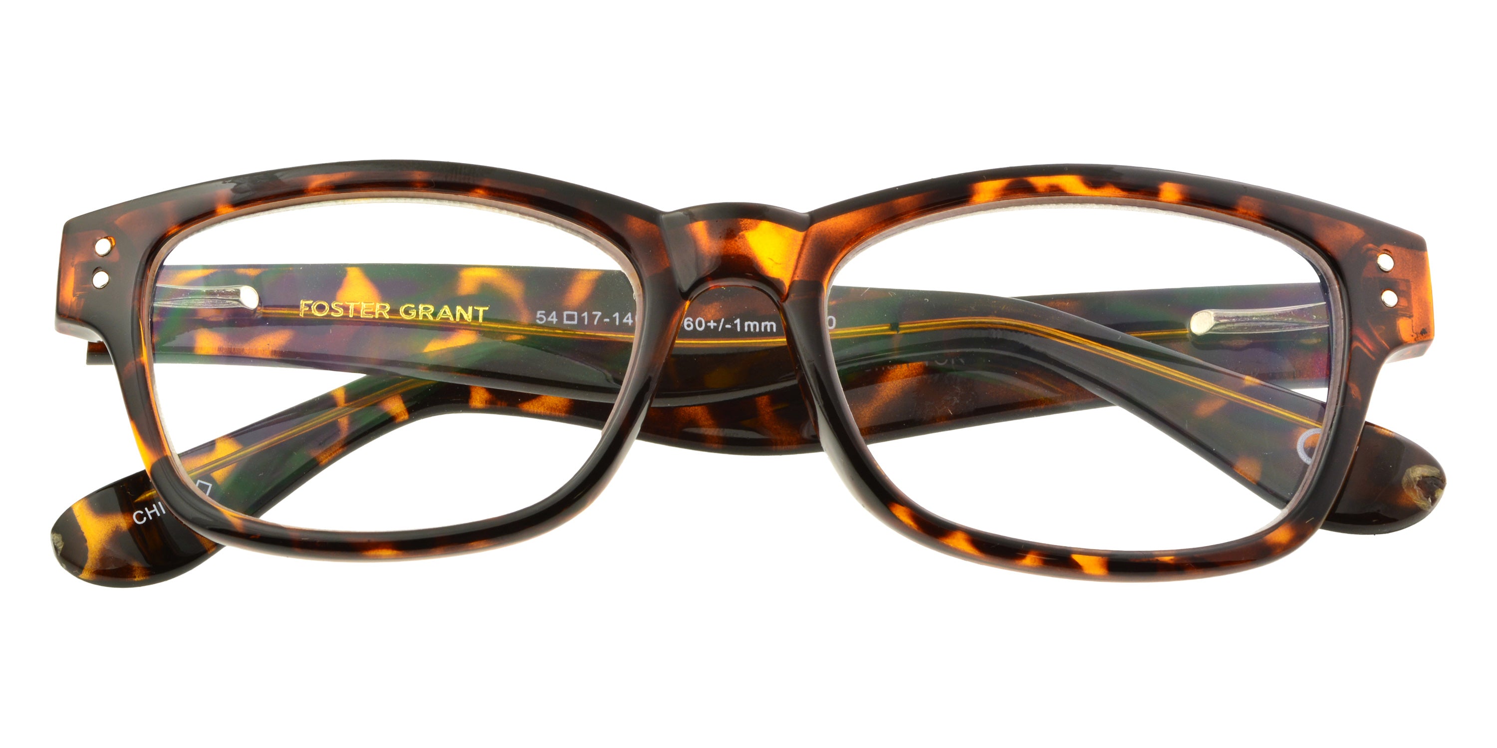 Foster Grant Conan Multi Focus Reading Glasses - Tortoise