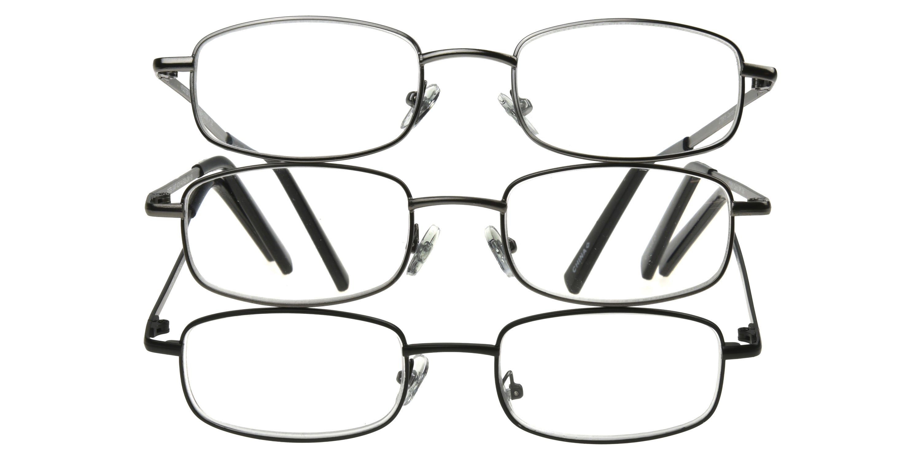 Foster Grant Essentials by Multi Pack Men's Readers - Assorted