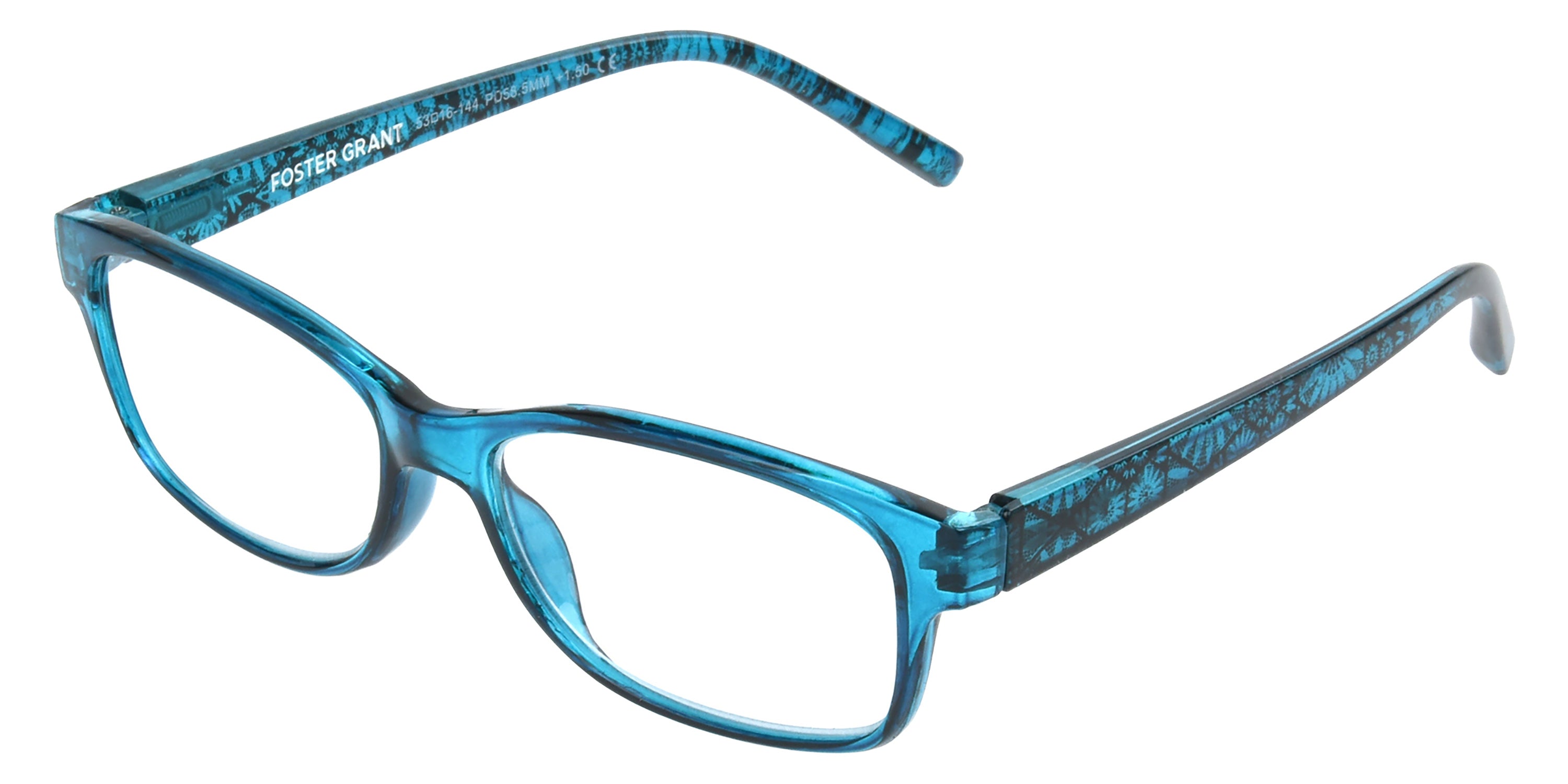 Foster Grant Pearla Women's Reading Glasses - Teal