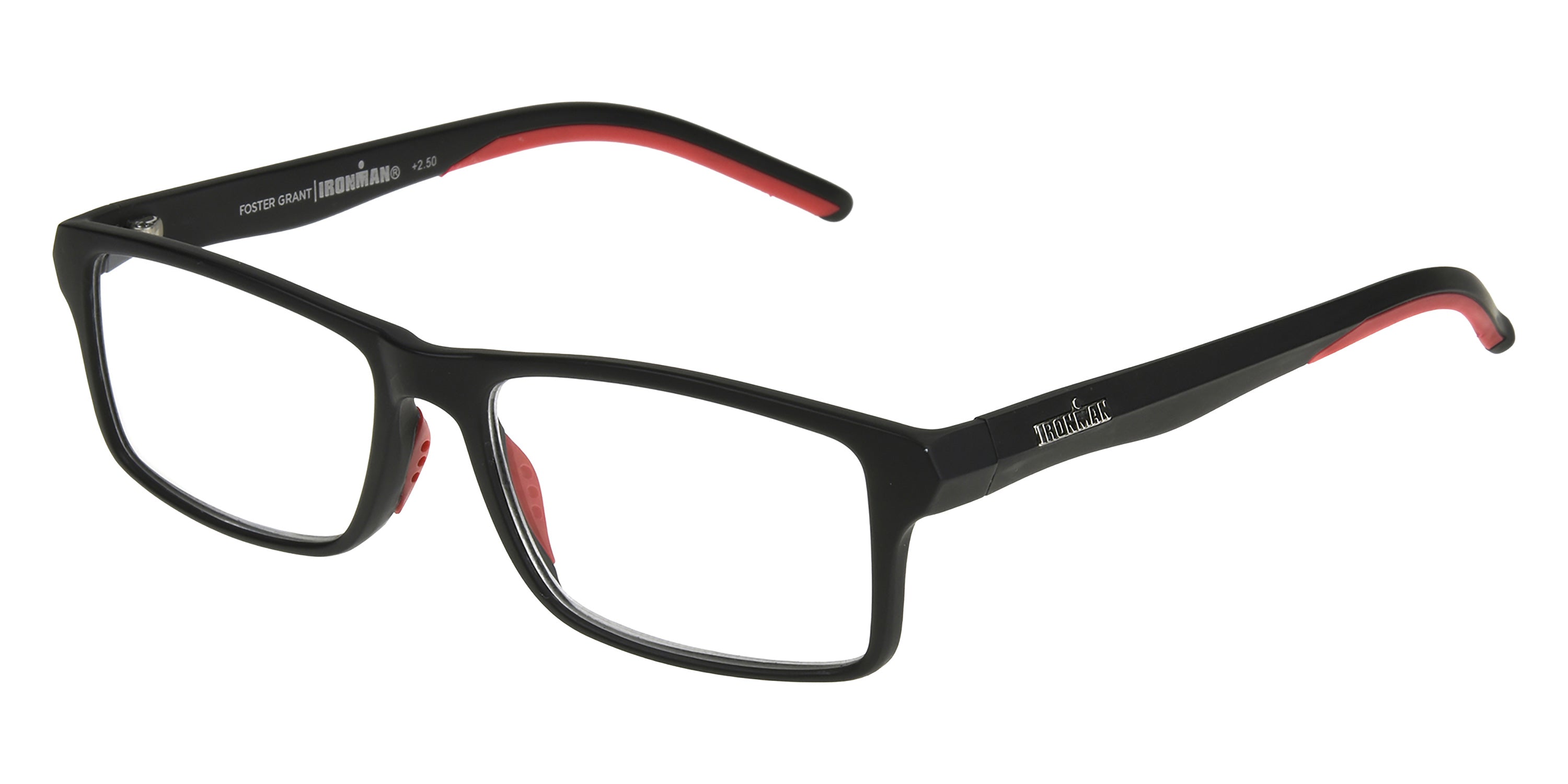Foster Grant IRONMAN® IM2000 Men’s Reading Glasses - Black