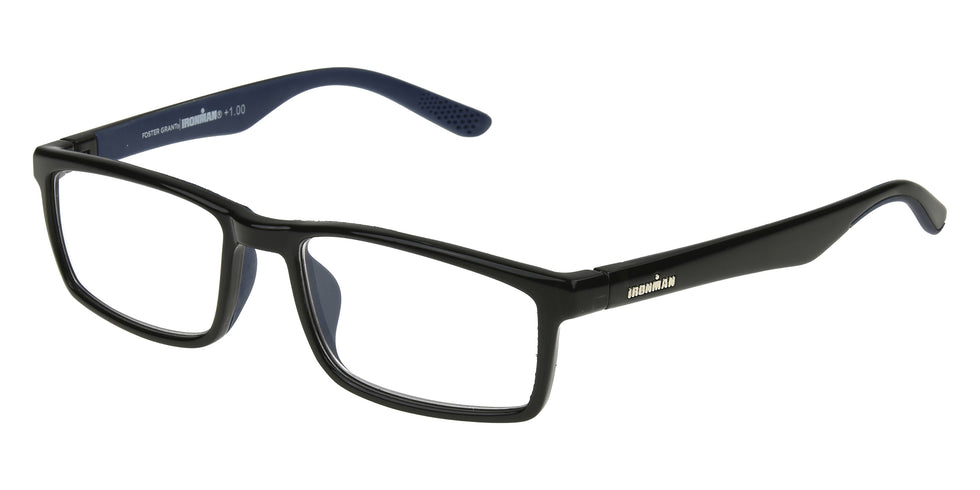 Foster Grant IRONMAN® IM2002 Men's Reading Glasses - Blue