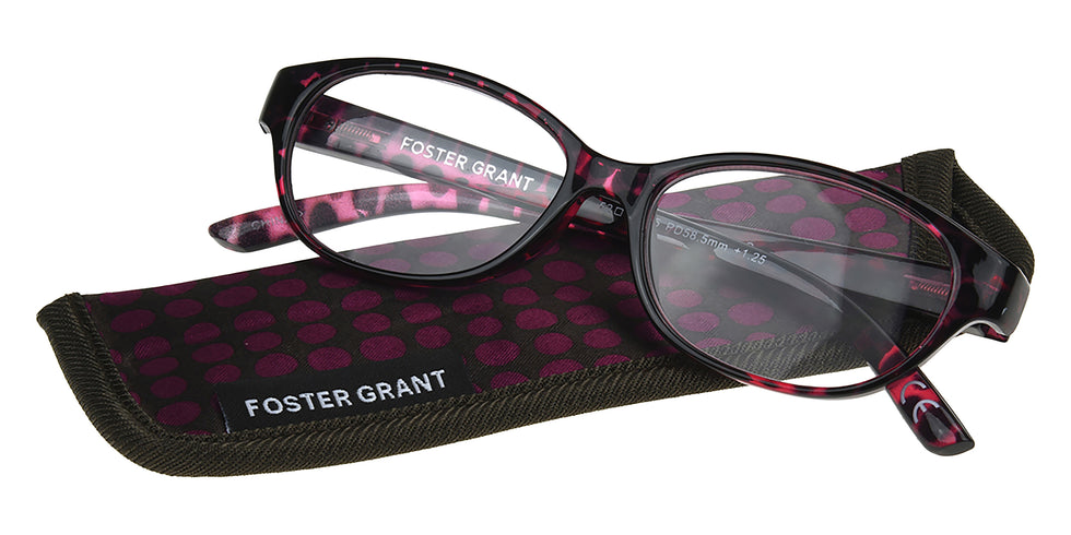 Foster Grant Monica Women's Reading Glasses - Magenta