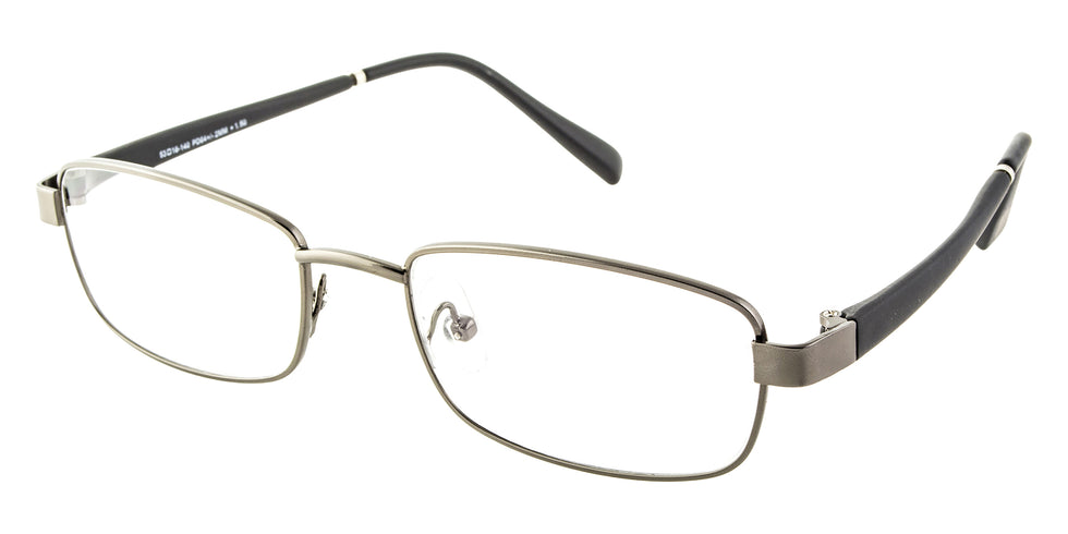 Foster Grant Tech Manning Men's Reading Glasses - Gunmetal