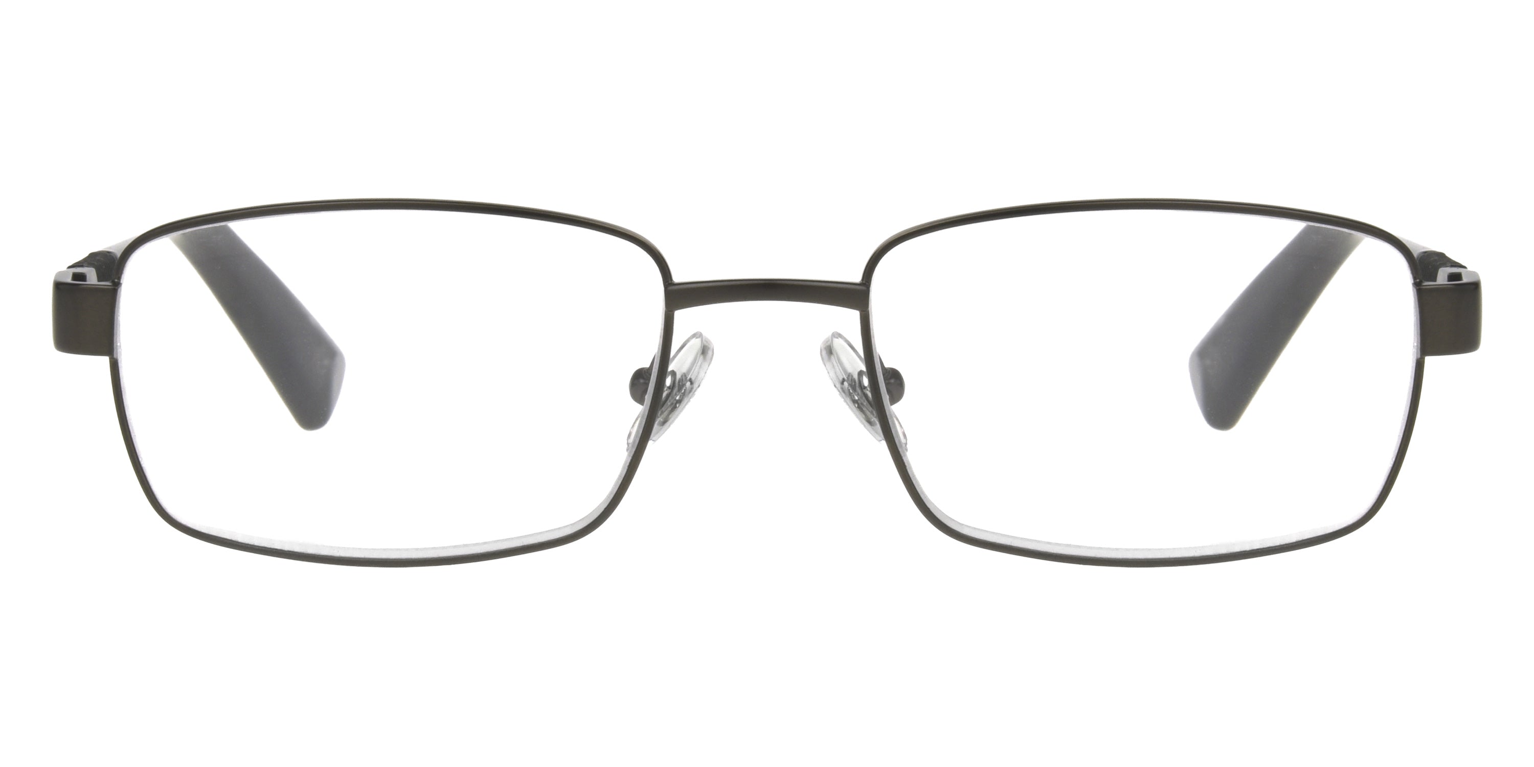 Foster Grant Ti-Tech 100 Reading Glasses - Dark Gunmetal