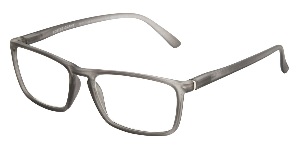 Foster Grant Blue Light Anti-Fog Corey Readers - Gray / Blue Light Filter