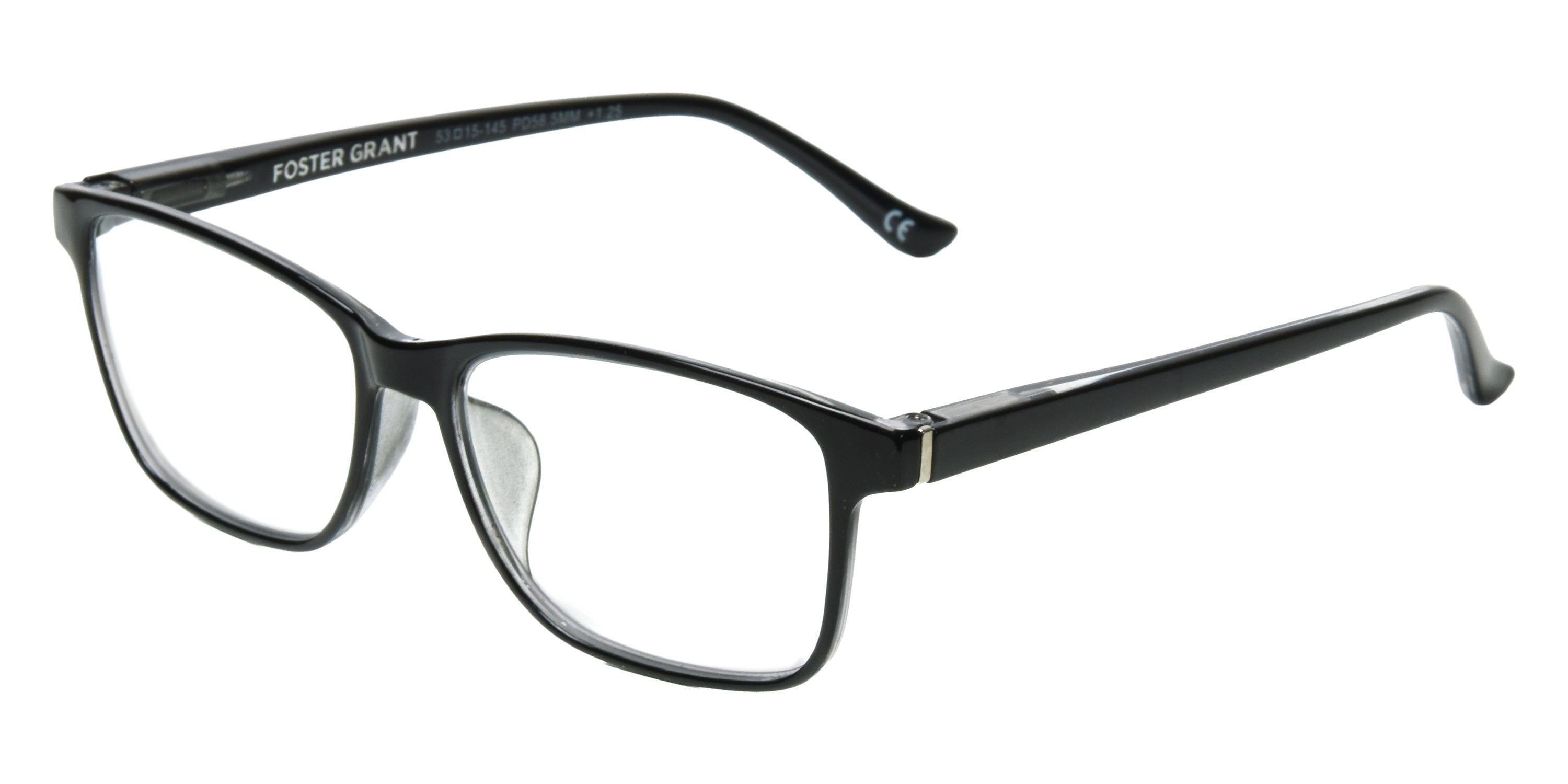 Foster Grant Blue Light Anti-Fog Payton Readers - Black / Blue Light Filter