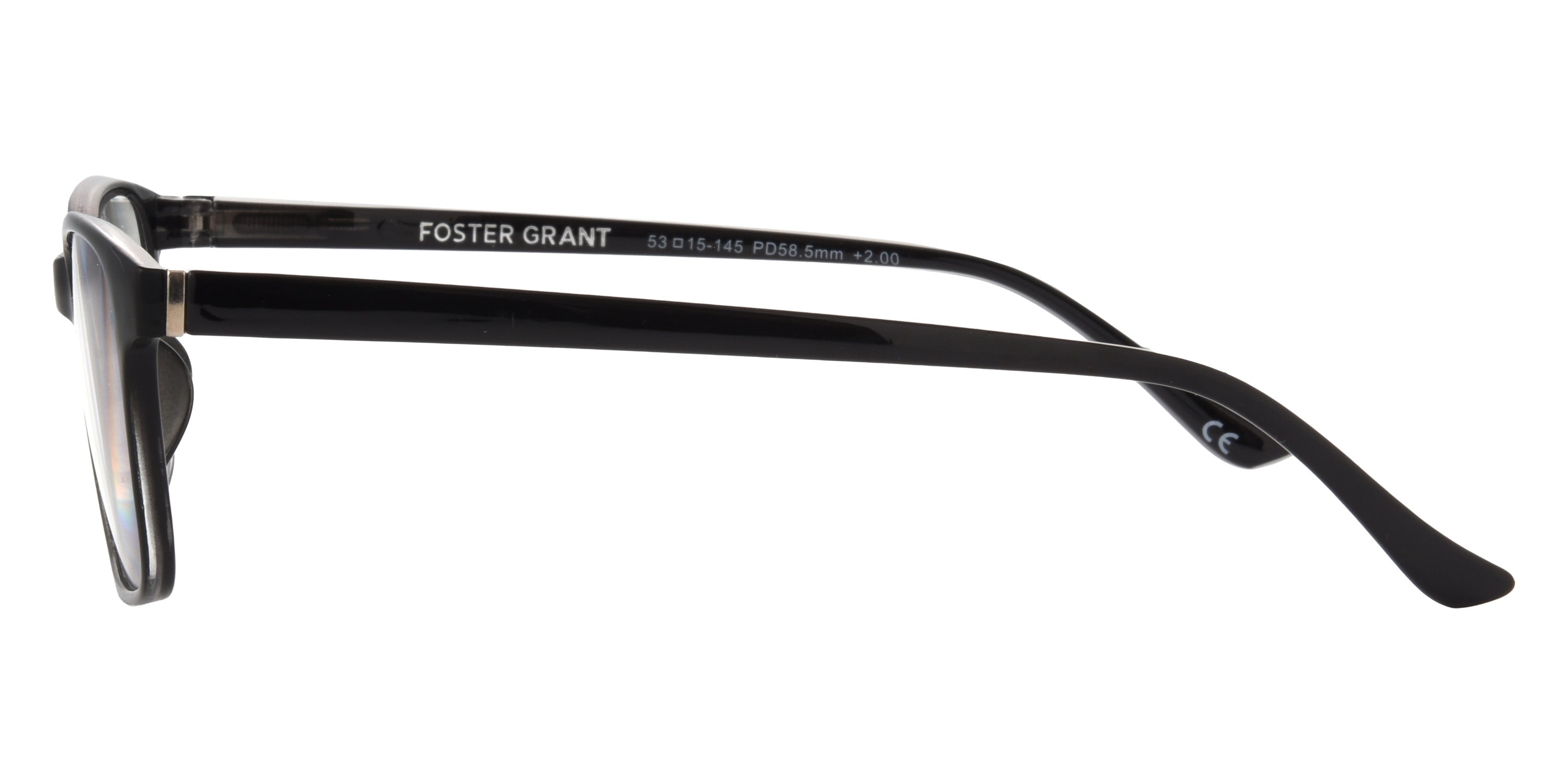 Foster Grant Blue Light Anti-Fog Payton Readers - Black / Blue Light Filter