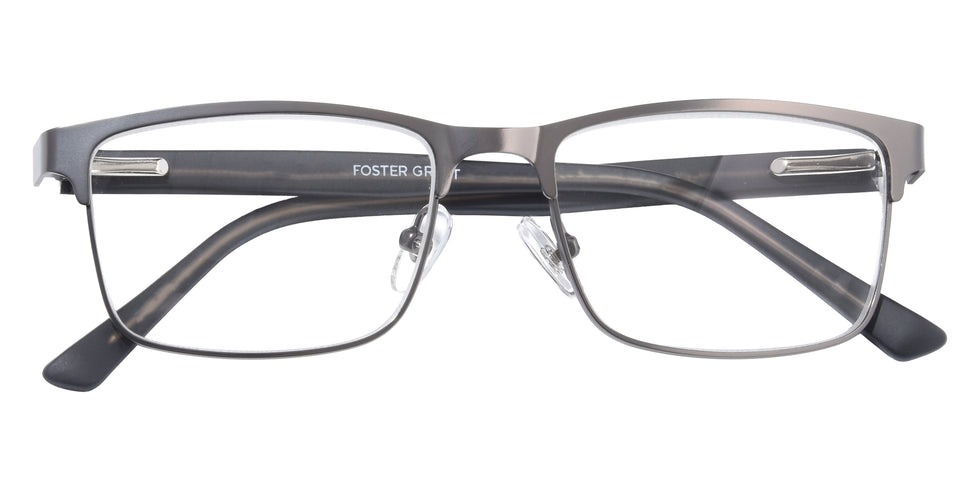 Foster Grant Men's Premium Kyne Reading Glasses - Black