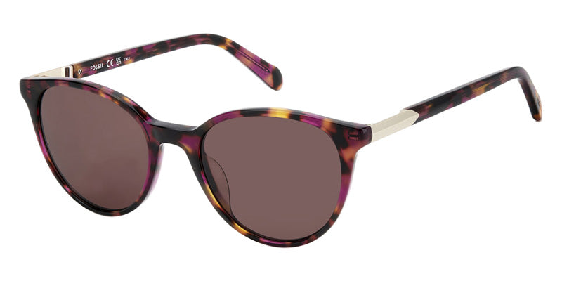 Fossil FOS 2154/S 0YRFU1 51 - Havana Fuchsia Brown #id:fos2154s0yrfu1_s:100105