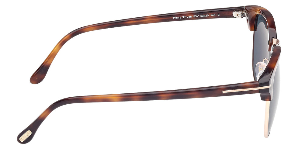 Tom Ford FT0248 HENRY 53V 53 - Blonde Havana / Blue #id:ft024853v_s:100130