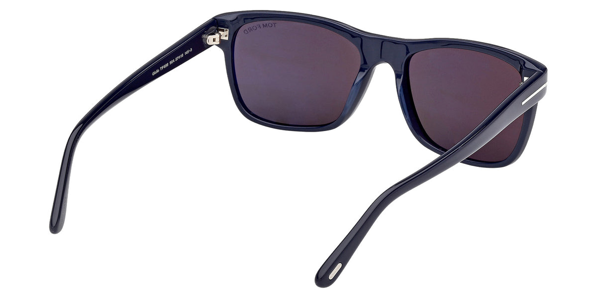Tom Ford FT0698 GIULIO 90A 57 - Shiny Blue / Smoke #id:ft069890a_s:104125