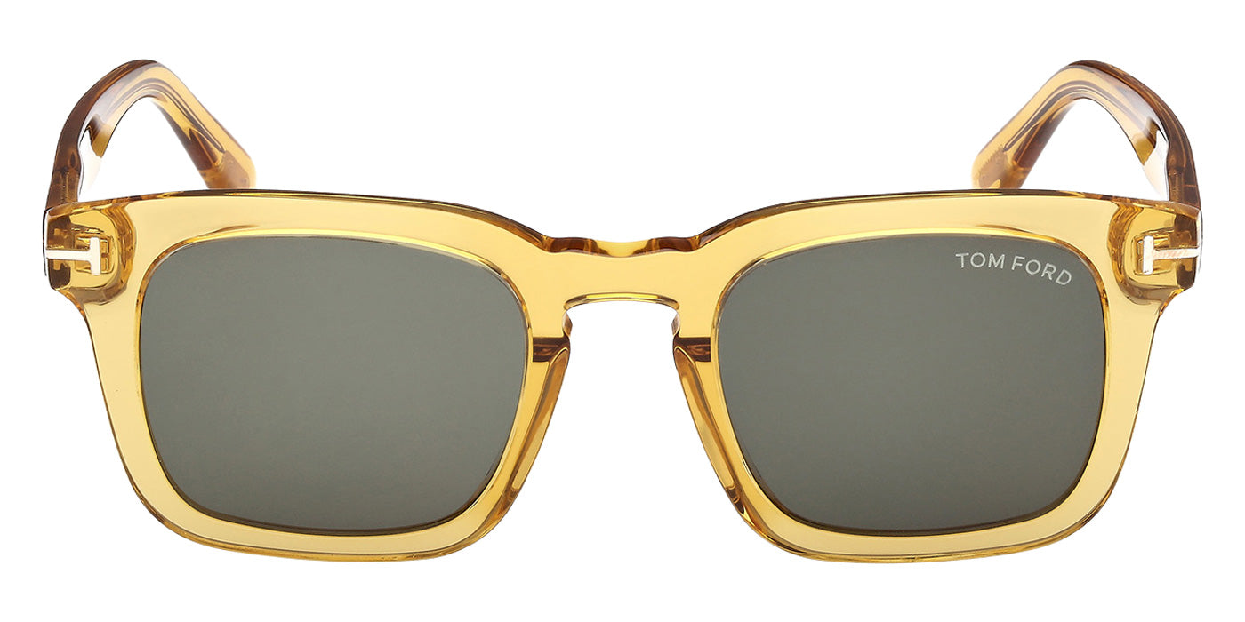 Tom Ford FT0751 DAX 39N 50 - Shiny Light Yellow / Green #id:ft075139n_s:100100