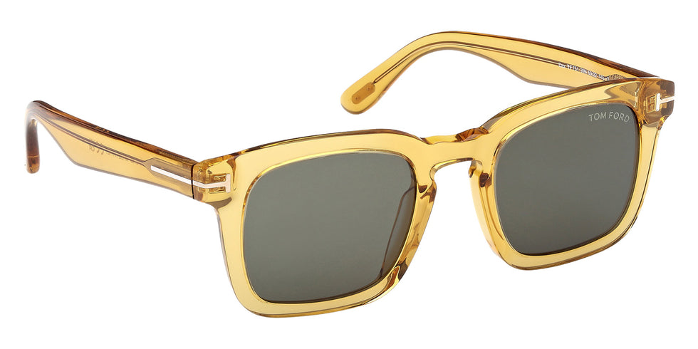Tom Ford FT0751 DAX 39N 50 - Shiny Light Yellow / Green #id:ft075139n_s:100135
