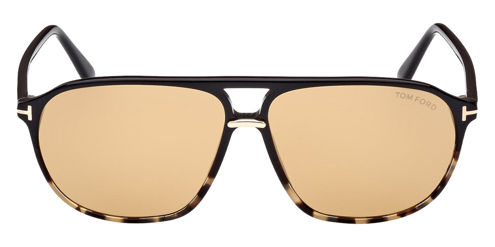 Tom Ford FT1026 BRUCE 05E 61 - Black/Monocolor / Brown #id:ft102605e_s:100100