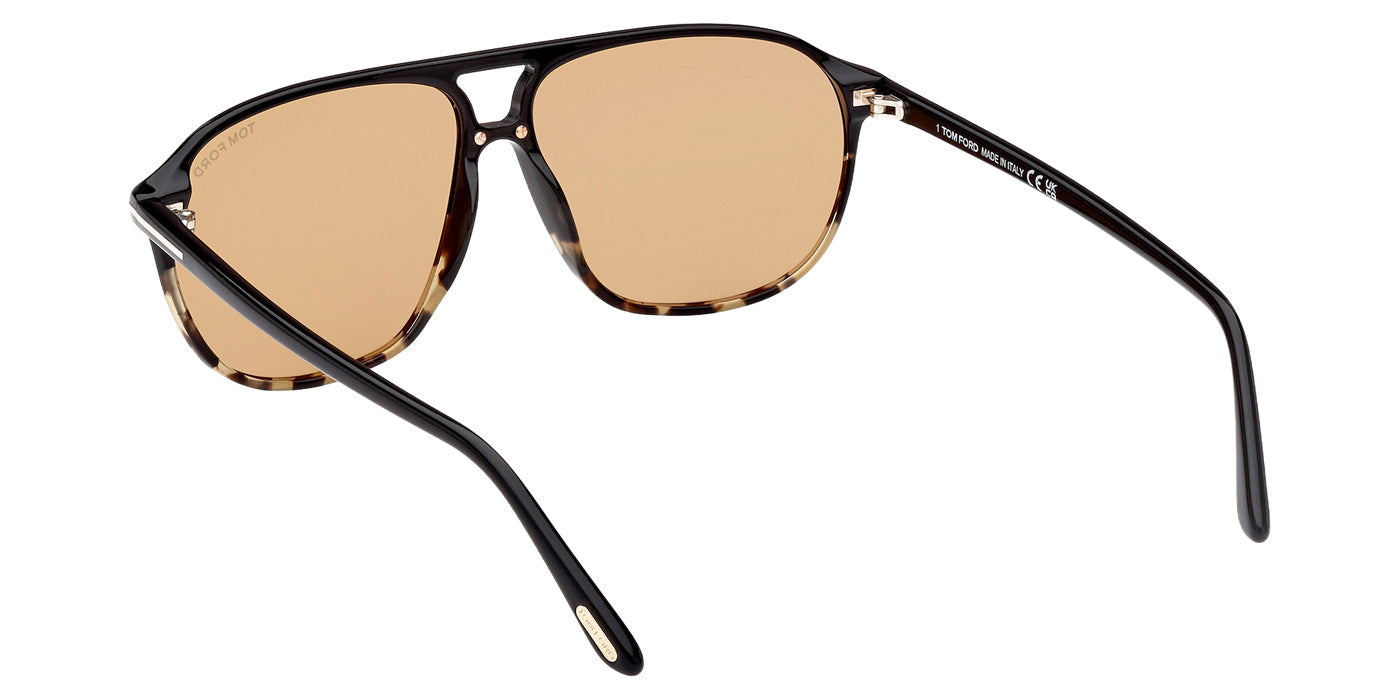 Tom Ford FT1026 BRUCE 05E 61 - Black/Monocolor / Brown #id:ft102605e_s:100115