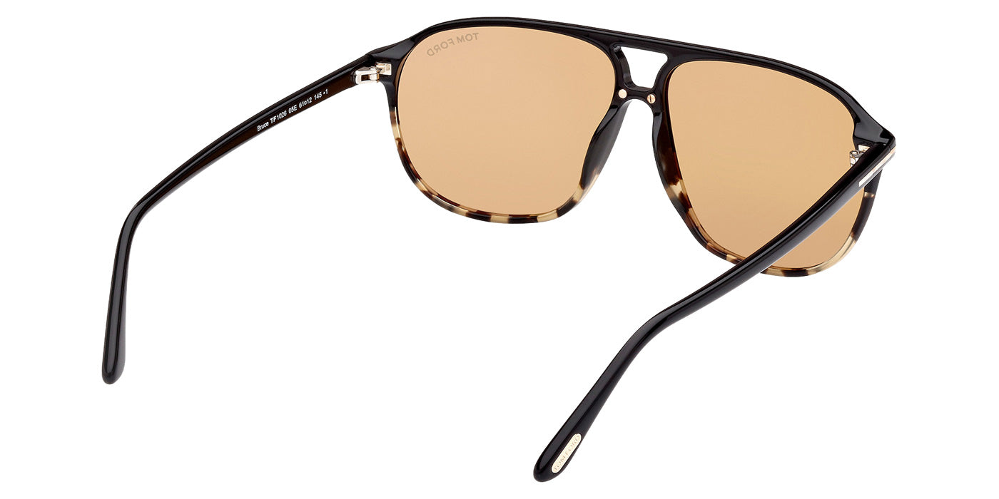 Tom Ford FT1026 BRUCE 05E 61 - Black/Monocolor / Brown #id:ft102605e_s:100125