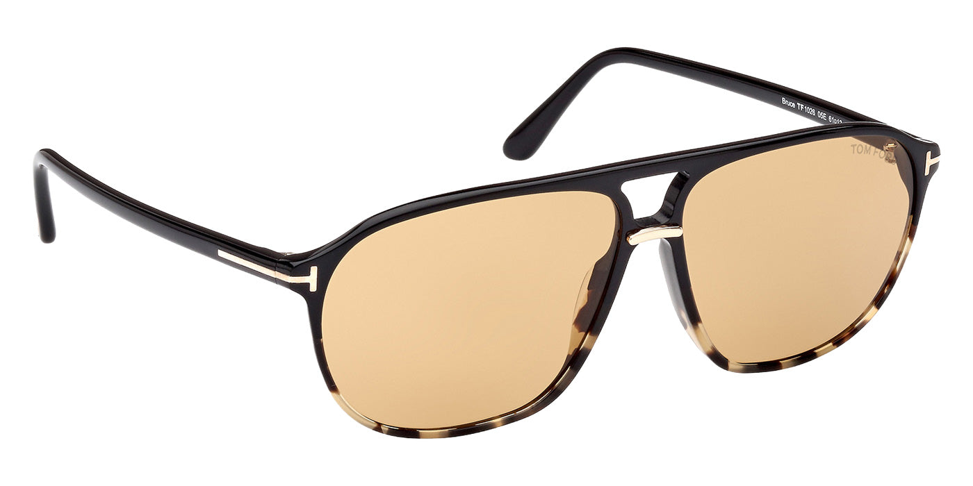 Tom Ford FT1026 BRUCE 05E 61 - Black/Monocolor / Brown #id:ft102605e_s:100135