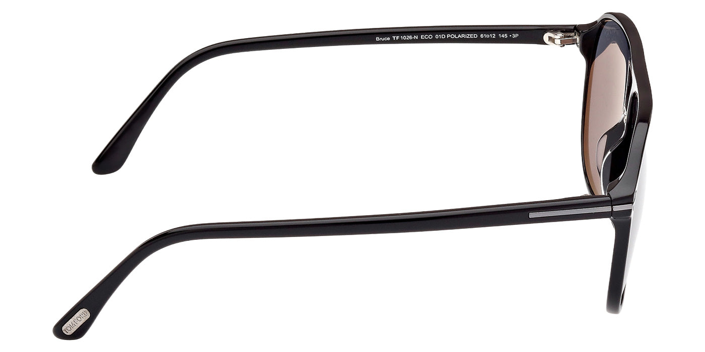 Tom Ford FT1026-N BRUCE 01D 61 - Shiny Black / Smoke Polarized #id:ft1026n01d_s:100130