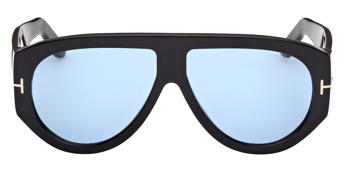 Tom Ford FT1044 BRONSON 01V 60 - Shiny Black / Blue #id:ft104401v_s:100100
