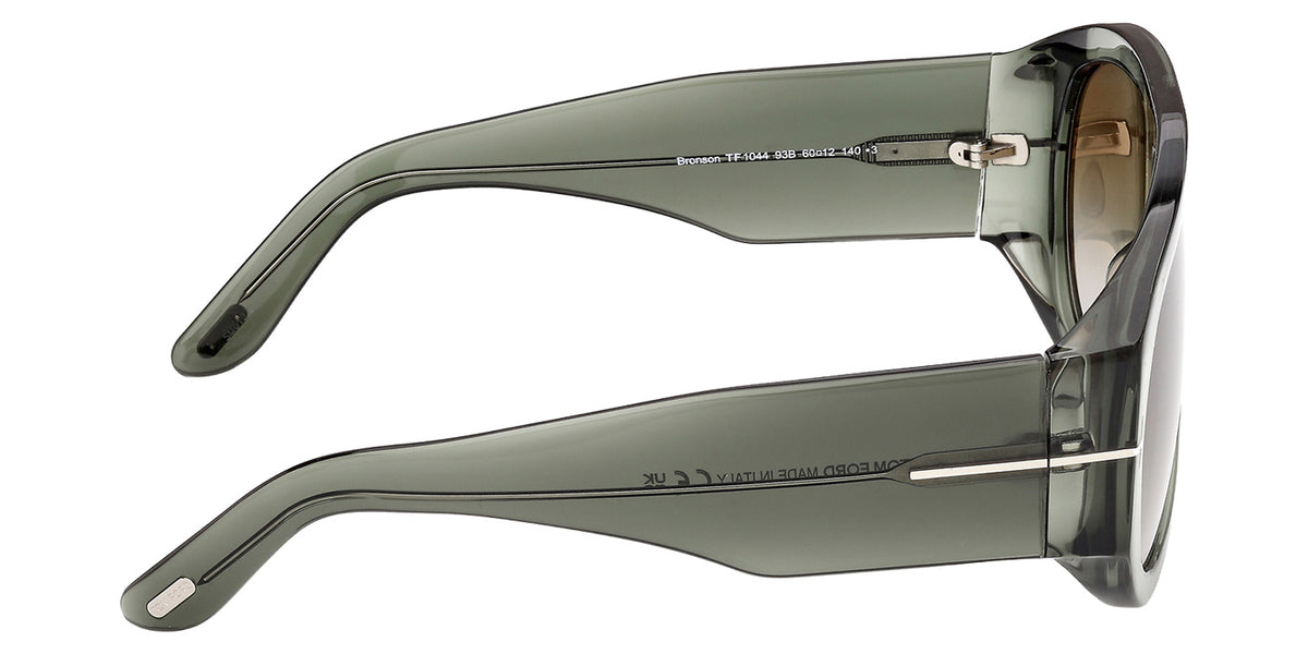 Tom Ford FT1044 BRONSON 93B 60 - Shiny Light Green / Gradient Smoke #id:ft104493b_s:102130