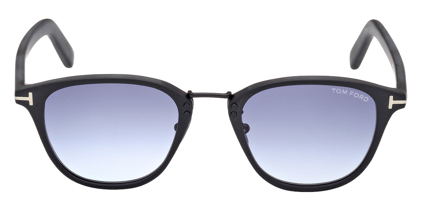 Tom Ford FT1049-D 02W 50 - Matte Black / Gradient Blue #id:ft1049d02w_s:100100