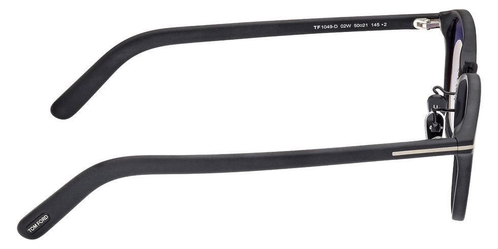 Tom Ford FT1049-D 02W 50 - Matte Black / Gradient Blue #id:ft1049d02w_s:100130