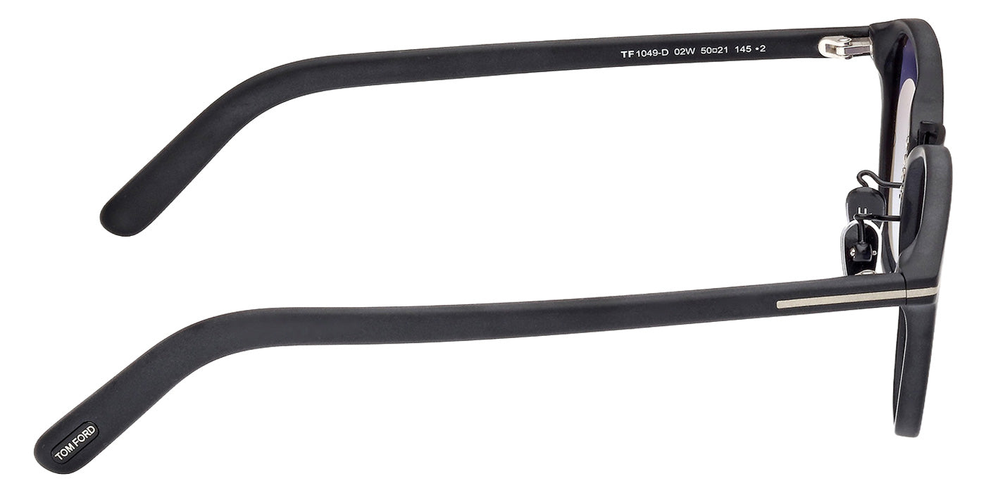 Tom Ford FT1049-D 02W 50 - Matte Black / Gradient Blue #id:ft1049d02w_s:100130