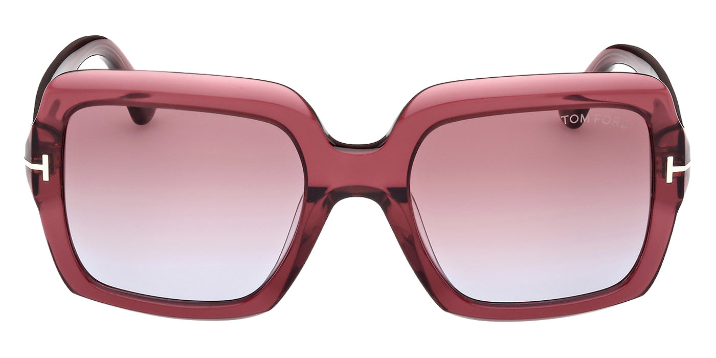 Tom Ford FT1082 KAYA 66Y 54 - Shiny Dark Red / Violet #id:ft108266y_s:100100