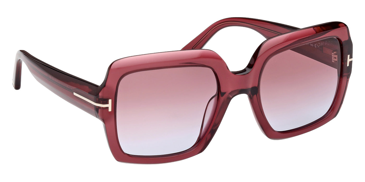 Tom Ford FT1082 KAYA 66Y 54 - Shiny Dark Red / Violet #id:ft108266y_s:100135