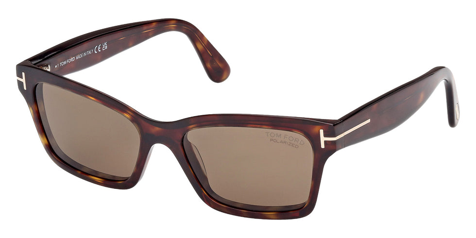 Tom Ford FT1085 MIKEL 52H 54 - Shiny Black / Brown Polarized #id:ft108552h_s:102105