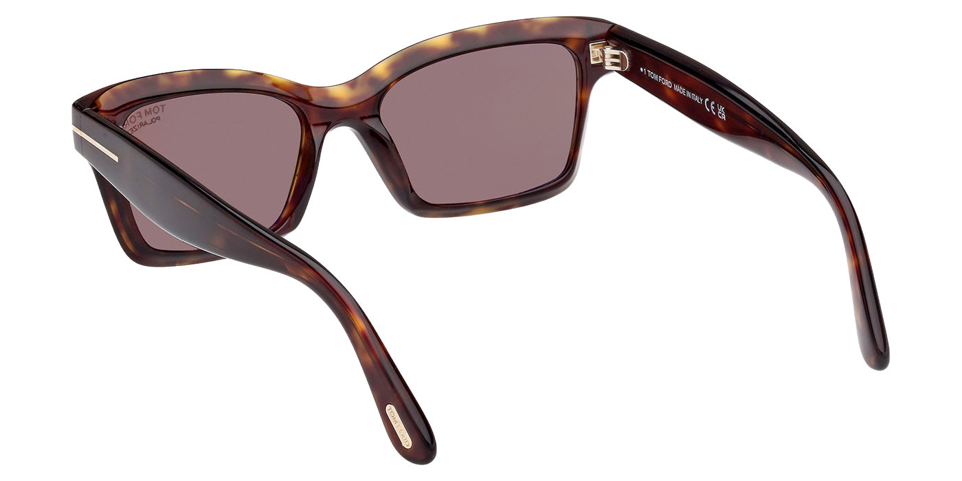 Tom Ford FT1085 MIKEL 52H 54 - Shiny Black / Brown Polarized #id:ft108552h_s:102115