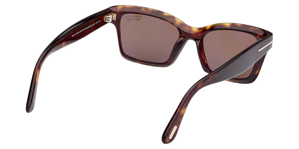 Tom Ford FT1085 MIKEL 52H 54 - Shiny Black / Brown Polarized #id:ft108552h_s:102125