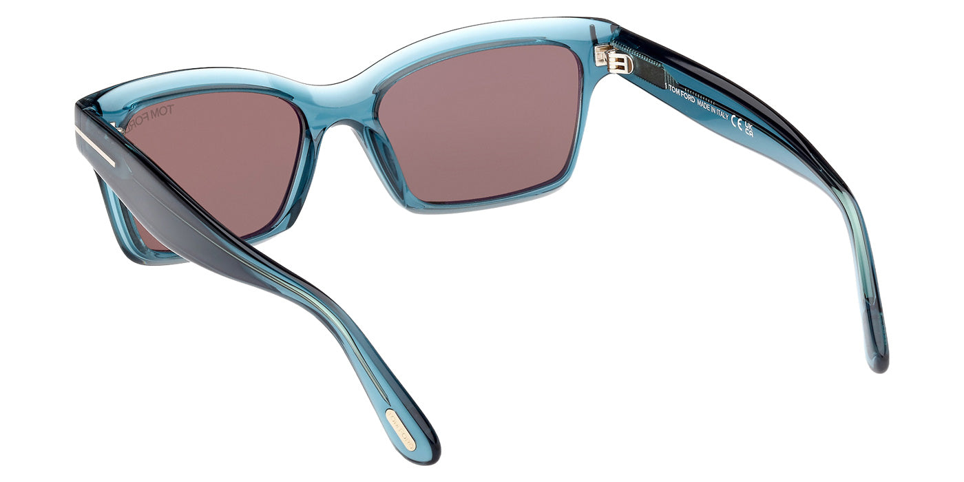 Tom Ford FT1085 MIKEL 90L 54 - Shiny Turquoise / Roviex #id:ft108590l_s:106115