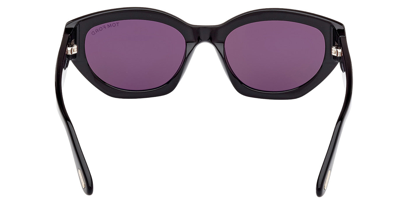 Tom Ford FT1086 PENNY 01A 55 - Shiny Black / Smoke #id:ft108601a_s:100120