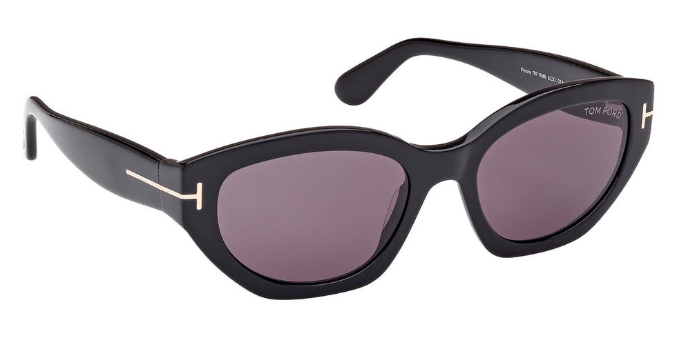 Tom Ford FT1086 PENNY 01A 55 - Shiny Black / Smoke #id:ft108601a_s:100135