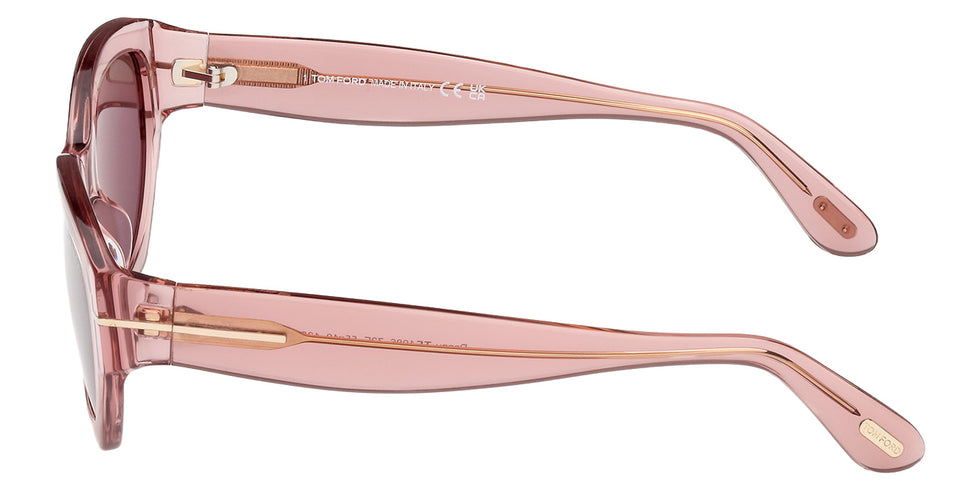 Tom Ford FT1086 PENNY 72E 55 - Shiny Light Pink / Brown #id:ft108672e_s:106110