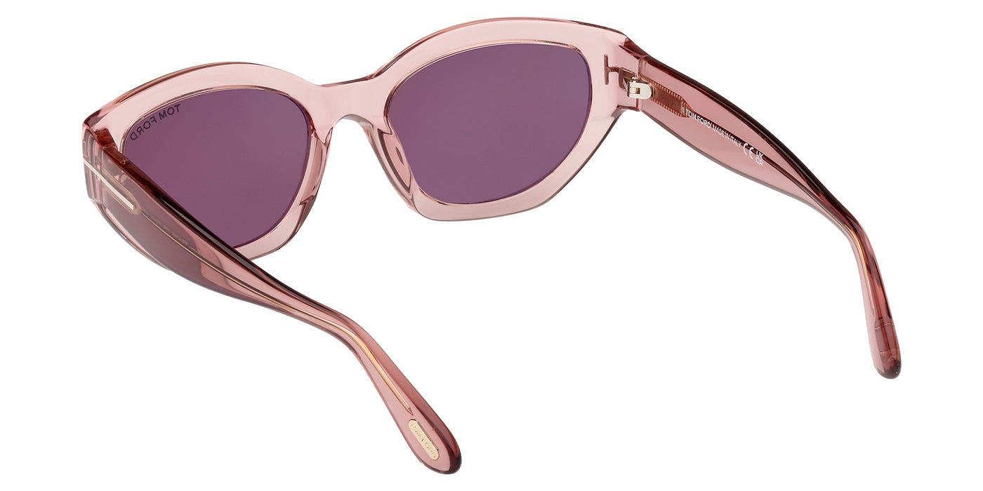 Tom Ford FT1086 PENNY 72E 55 - Shiny Light Pink / Brown #id:ft108672e_s:106115