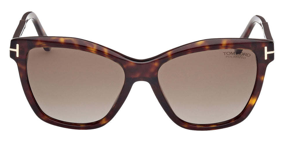 Tom Ford FT1087 LUCIA 52H 54 - Dark Havana / Brown Polarized #id:ft108752h_s:100100