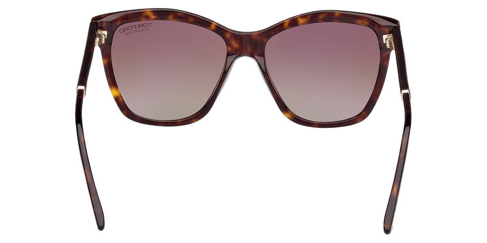 Tom Ford FT1087 LUCIA 52H 54 - Dark Havana / Brown Polarized #id:ft108752h_s:100120
