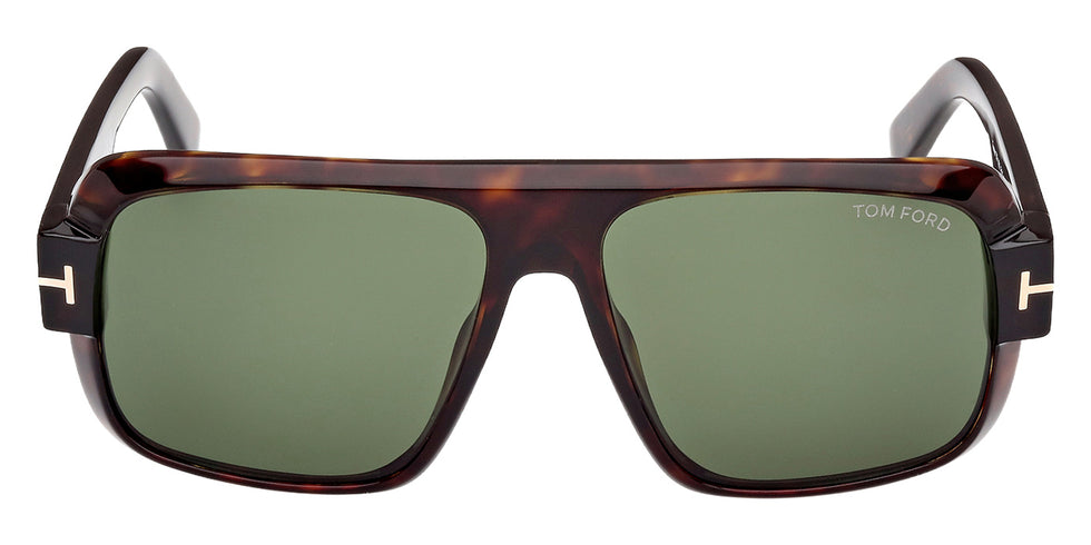 Tom Ford FT1101 TURNER 52N 58 - Dark Havana / Green #id:ft110152n_s:100100